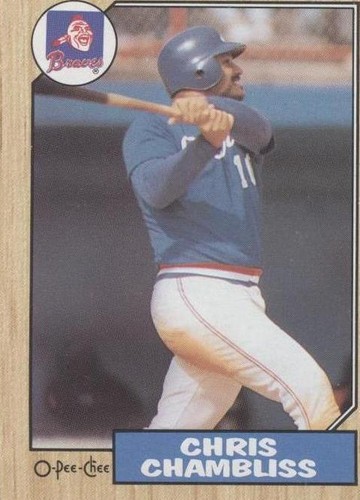 1987 O-Pee-Chee - Chris Chambliss #204