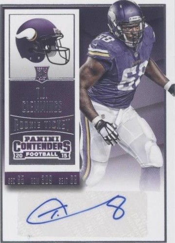2015 Panini Contenders T.J. Clemmings #272