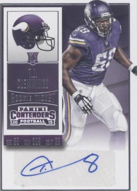 2015 Panini Contenders T.J. Clemmings #272
