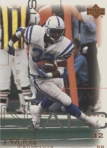 2000 Upper Deck Pros & Prospects Edgerrin James #35