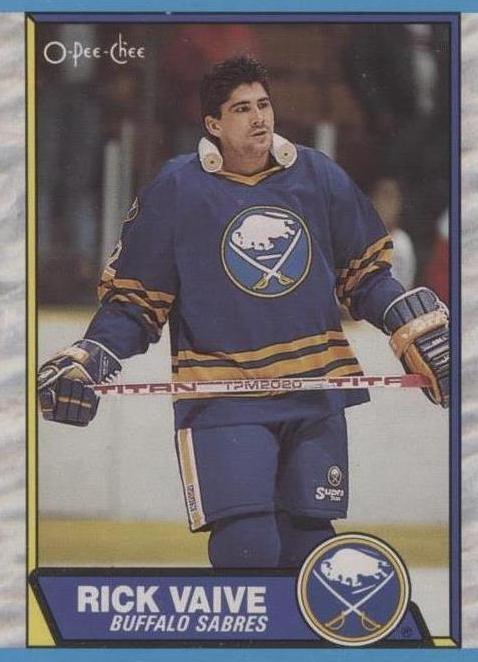 1989-90 O-Pee-Chee - Rick Vaive #125