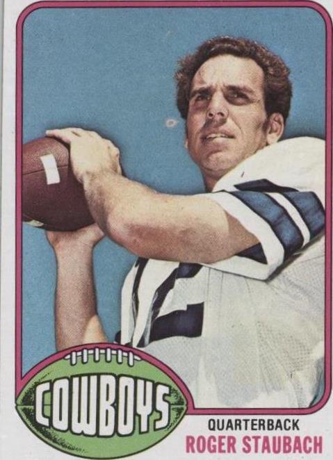 Roger Staubach 1976 Topps #395