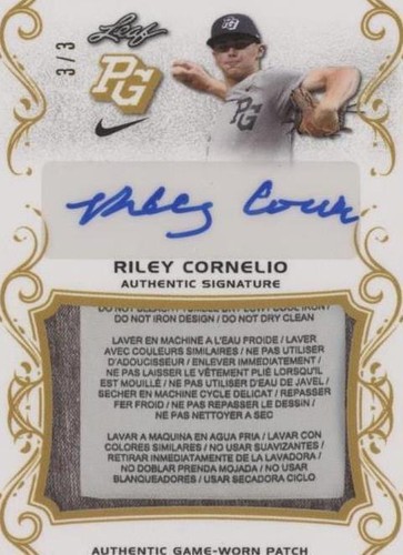 2018 Leaf Perfect Game National Showcase - Riley Cornelio #PA-RC1