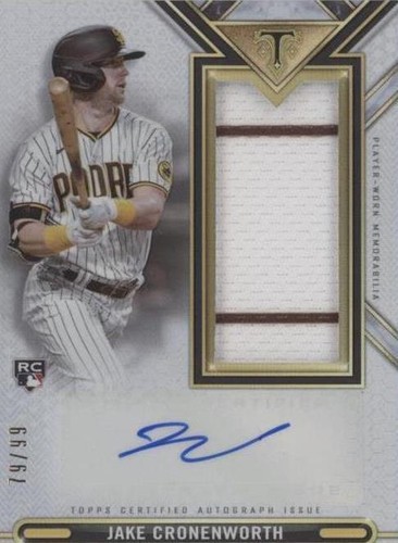 2021 Topps Triple Threads - Jake Cronenworth #ASJR-JC