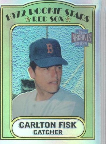 2001 Topps Archives Reserve - Carlton Fisk #26