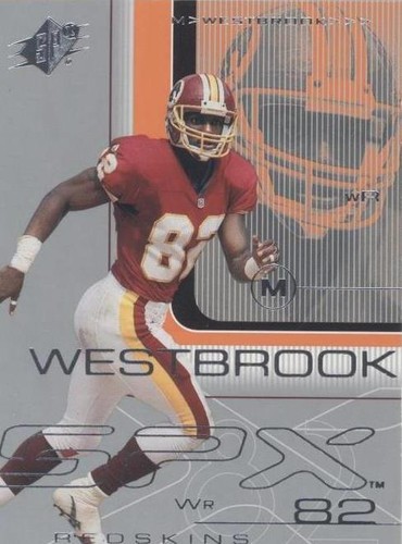 2001 SPx Michael Westbrook #89