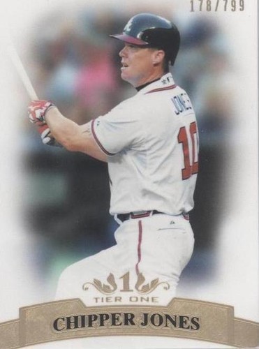 2011 Topps Tier One - Chipper Jones #26