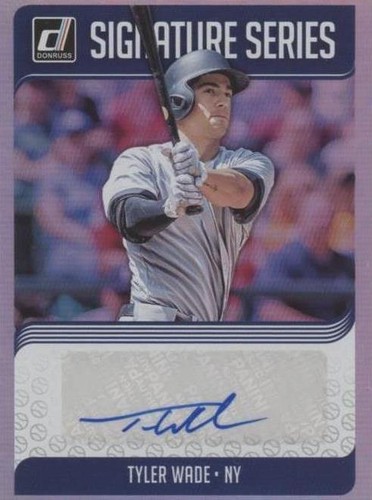 2018 Panini Donruss - Tyler Wade #SS-TW