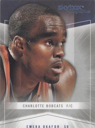 2004-05 Skybox Autographics - Emeka Okafor #68