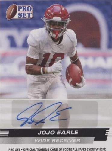 2022 Leaf Pro Set Draft Jojo Earle #PSA-JE1