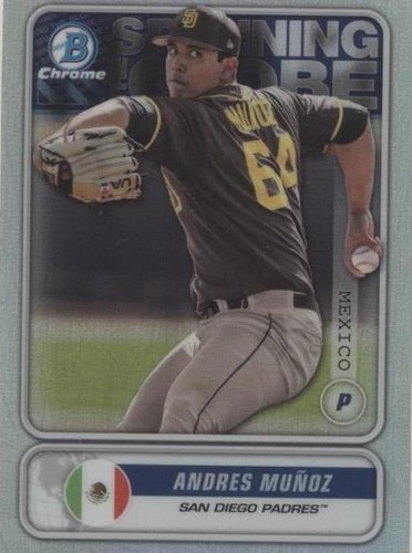 2020 Bowman - Andres Munoz #STG-AM