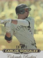 2011 Topps Tribute - Carlos Gonzalez #15