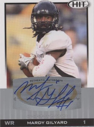 2010 SAGE Hit Mardy Gilyard #A1