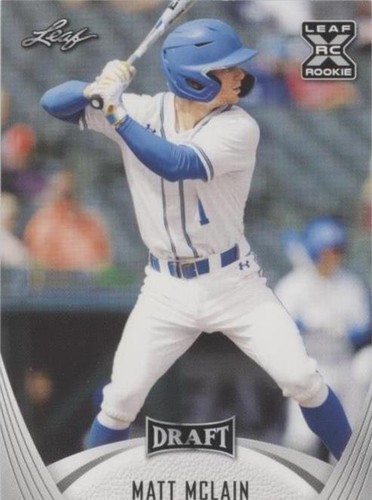 2021 Leaf Draft - Matt McLain #42