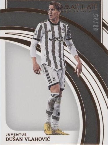 2022-23 Topps Museum Collection UCL Dusan Vlahovic Dušan