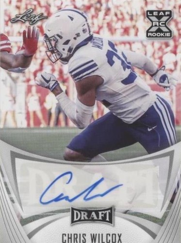 2021 Leaf Draft Chris Wilcox #BA-CW1