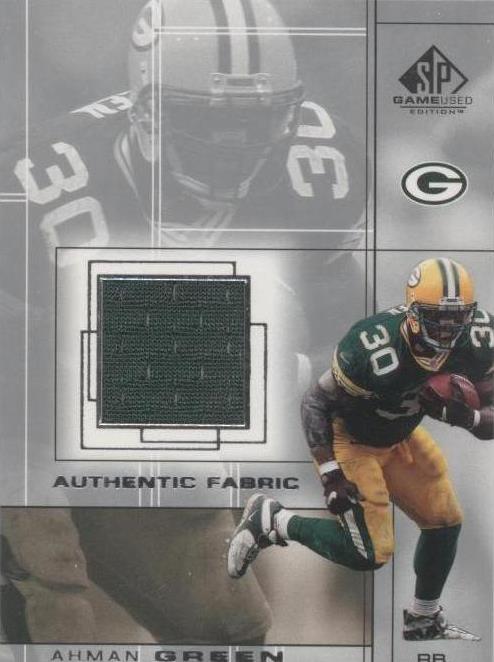 2001 SP Game Used Edition Ahman Green #AG