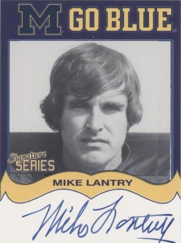 2004 TK Legacy Michigan Wolverines Mike Lantry #MGB87