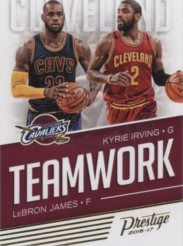 2016-17 Panini Prestige - Kyrie Irving/LeBron James #4