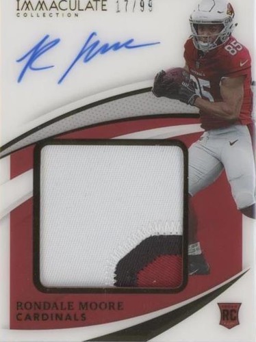 2021 Panini Immaculate Collection Rondale Moore #PPA-RM