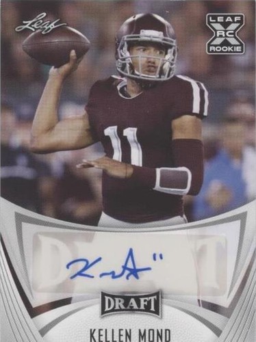 2021 Leaf Draft Kellen Mond #BA-KM1