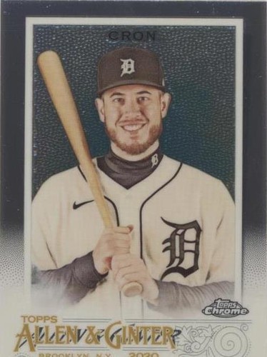 2020 Topps Allen & Ginter Chrome - C.J. Cron #206