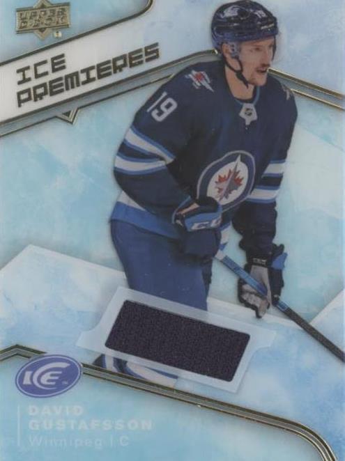 2019-20 Upper Deck Ice - David Gustafsson #IPJ-DG
