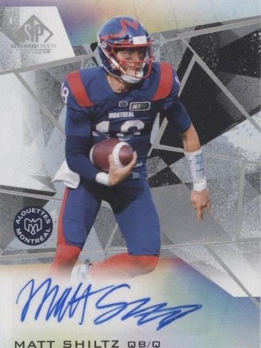 2021 SP Game Used Edition CFL Matt Shiltz #A-MS