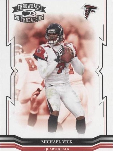 2005 Donruss Throwback Threads Michael Vick #5