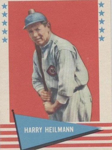 1961 Fleer Baseball Greats - Harry Heilmann #42