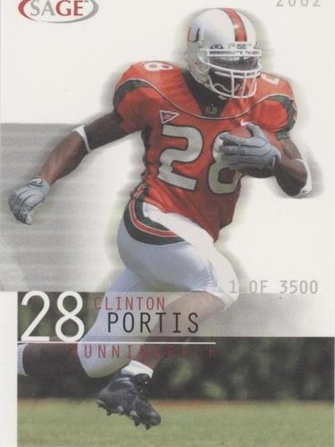 2002 Sage Clinton Portis #32