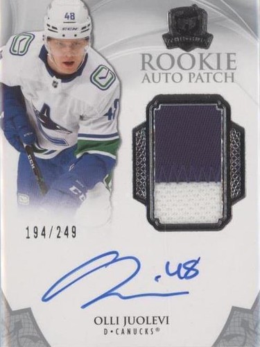 2020-21 Upper Deck The Cup - Olli Juolevi #136