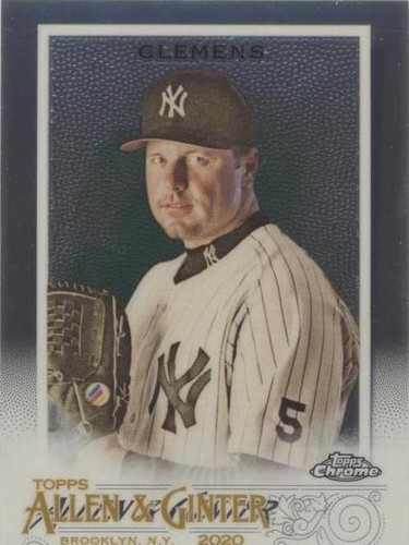 2020 Topps Allen & Ginter Chrome - Roger Clemens #49