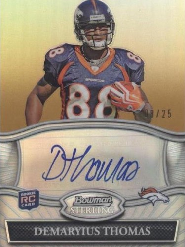 2010 Bowman Sterling Demaryius Thomas #BSA-DT