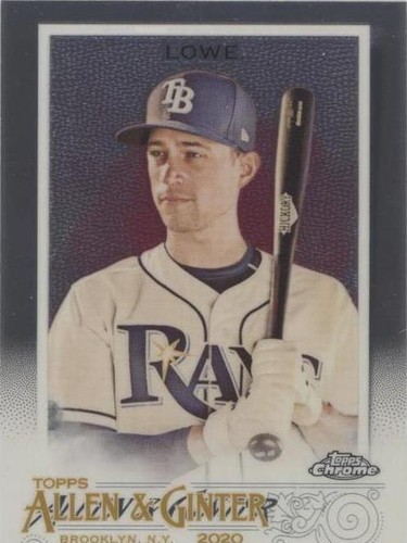 2020 Topps Allen & Ginter Chrome - Brandon Lowe #189