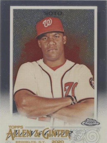 2020 Topps Allen & Ginter Chrome - Juan Soto #28