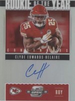 2020 Panini Contenders Optic Clyde Edwards-Helaire #ROY6