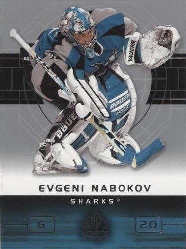 2002-03 SP Authentic - Evgeni Nabokov #74