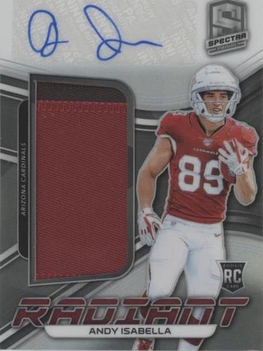 2019 Panini Spectra Andy Isabella #RRPS-19