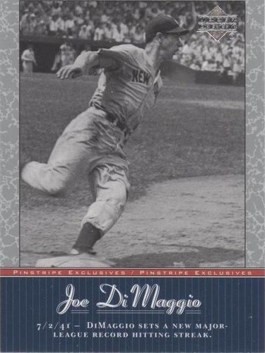 2001 Upper Deck - Joe DiMaggio #JD21