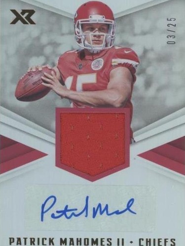 2017 Panini XR Patrick Mahomes II #RSA-PM