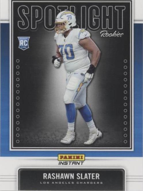 2021 Panini Instant NFL Rashawn Slater #SR36