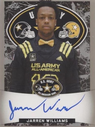 2018 Leaf Metal U.S. Army All-American Bowl Jarren Williams #ATA-JW2