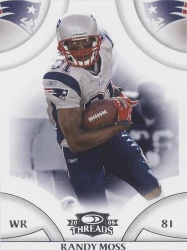 2008 Donruss Threads Randy Moss #24