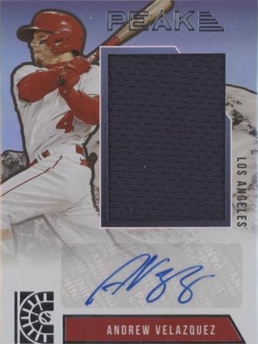 2022 Panini Capstone - Andrew Velazquez #PMS-AV