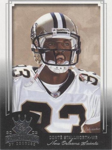 2003 Donruss Gridiron Kings Donte Stallworth #60