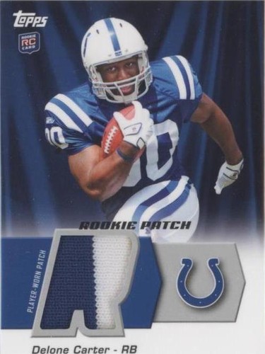 2011 Topps Delone Carter #HRP-DC