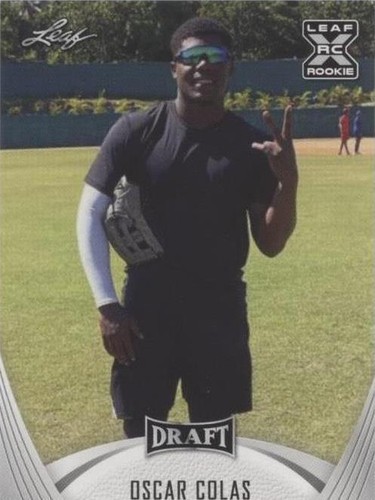 2021 Leaf Draft - Oscar Colas #44