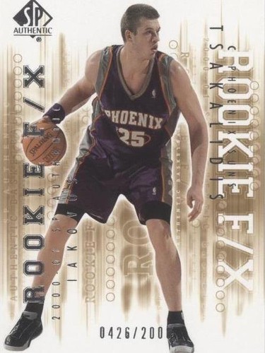 2000-01 SP Authentic - Jake Tsakalidis #114