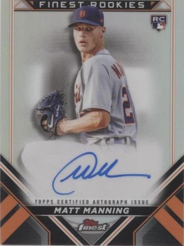 2022 Topps Finest - Matt Manning #FRDA-MM